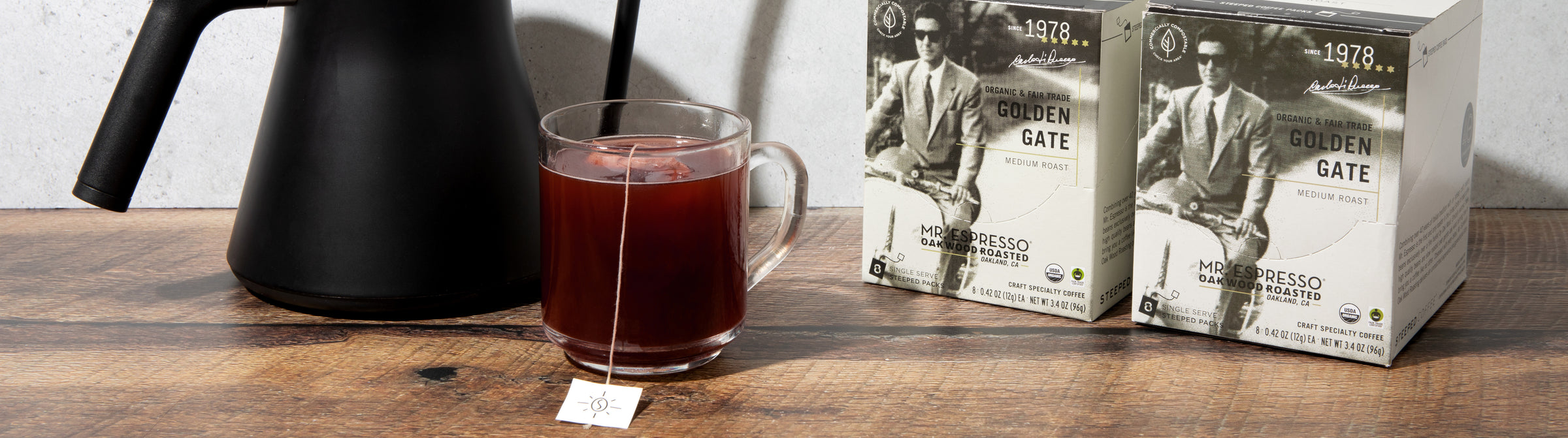 Mr. Espresso x Steeped Coffee
